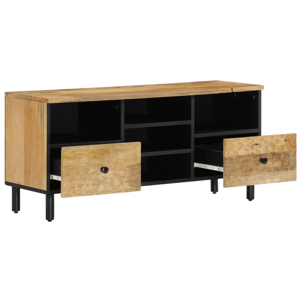 vidaXL Szafka pod telewizor, 100x33x46 cm, lite drewno mango