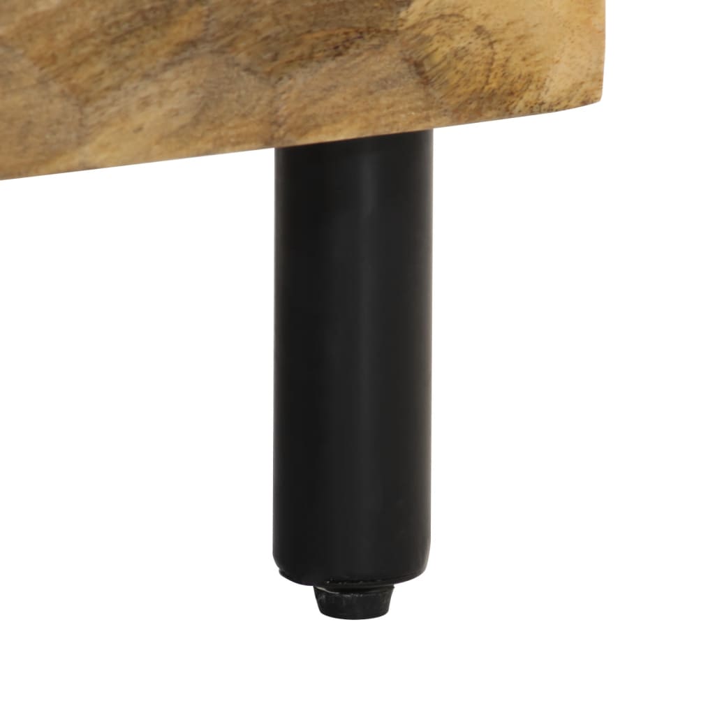 vidaXL Szafka pod telewizor, 100x33x46 cm, lite drewno mango