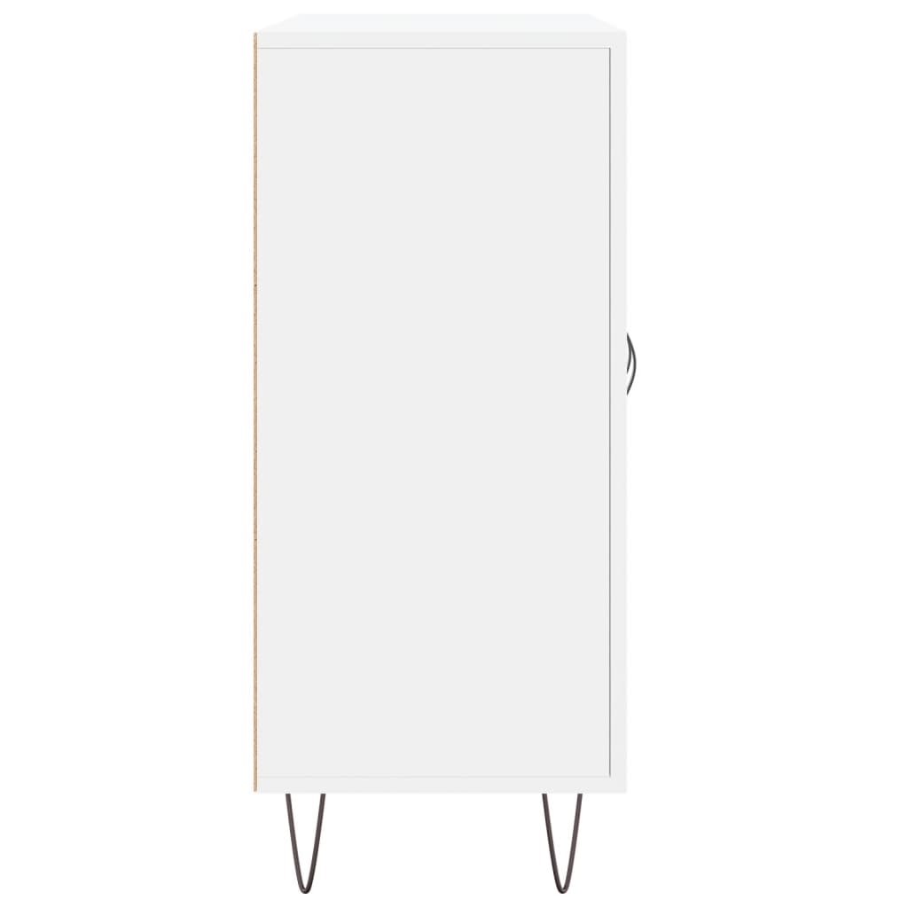 vidaXL Szafka, biała, 90x34x80 cm, materiał drewnopochodny
