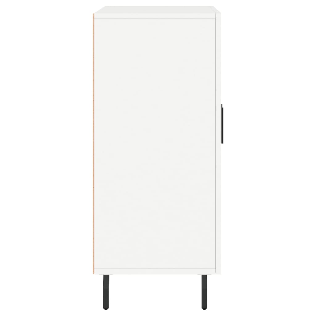 vidaXL Szafka, biała, 90x34x80 cm, materiał drewnopochodny
