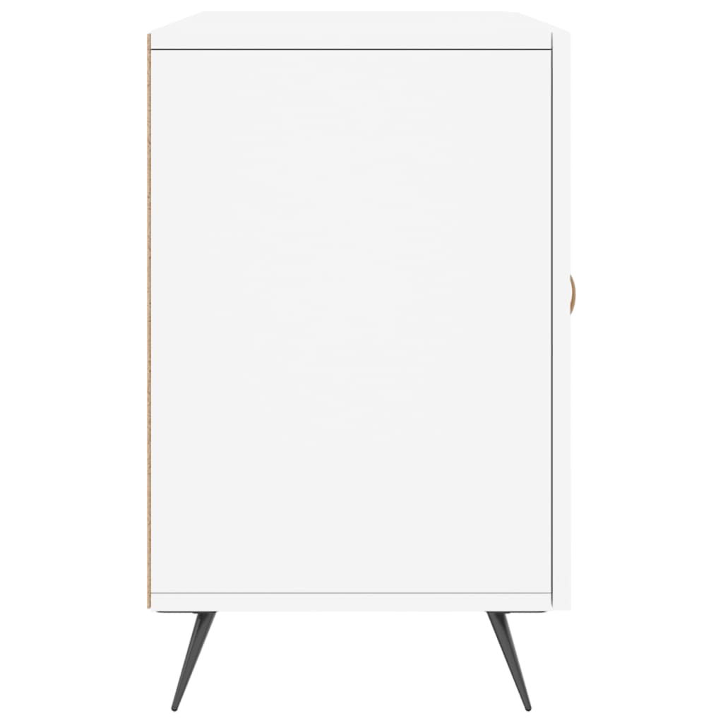 vidaXL Komoda, biała, 100x36x60 cm, materiał drewnopochodny