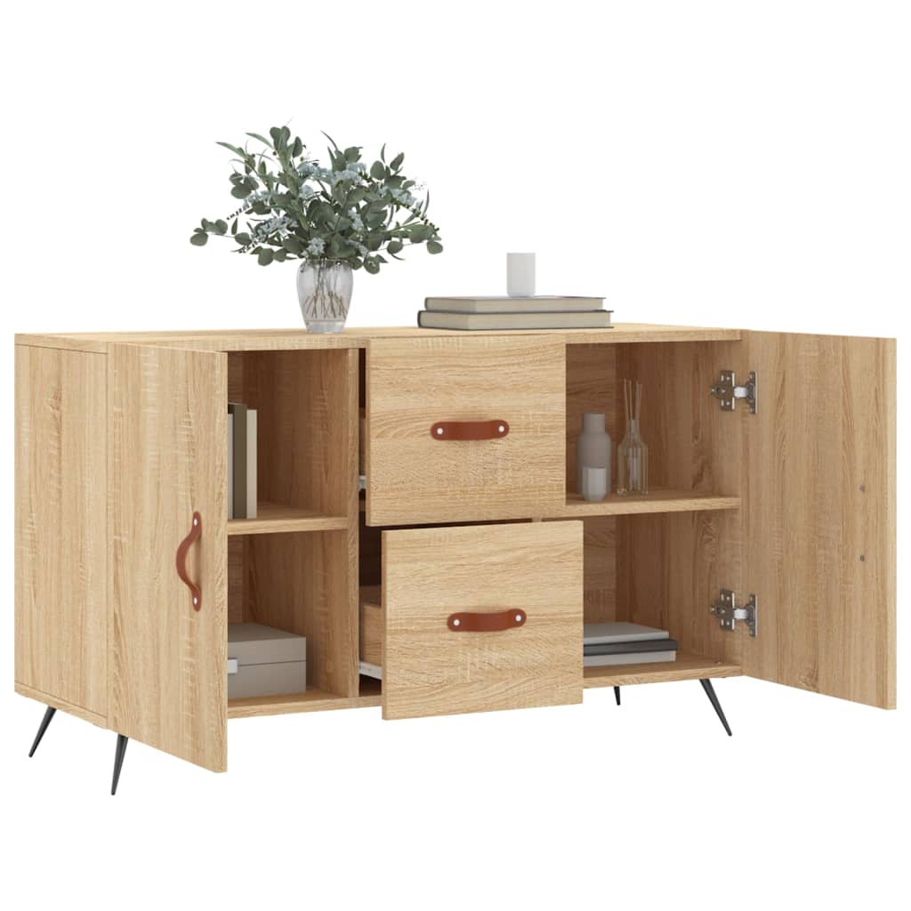 vidaXL Komoda, dąb sonoma, 100x36x60 cm, materiał drewnopochodny