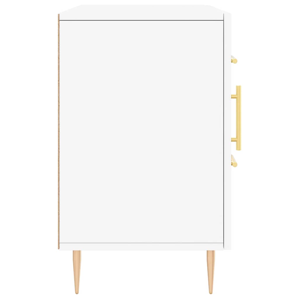 vidaXL Komoda, biała, 100x36x60 cm, materiał drewnopochodny