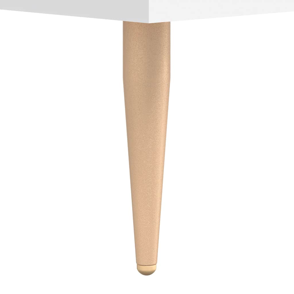 vidaXL Komoda, biała, 100x36x60 cm, materiał drewnopochodny