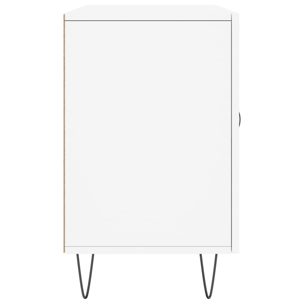 vidaXL Komoda, biała, 100x36x60 cm, materiał drewnopochodny