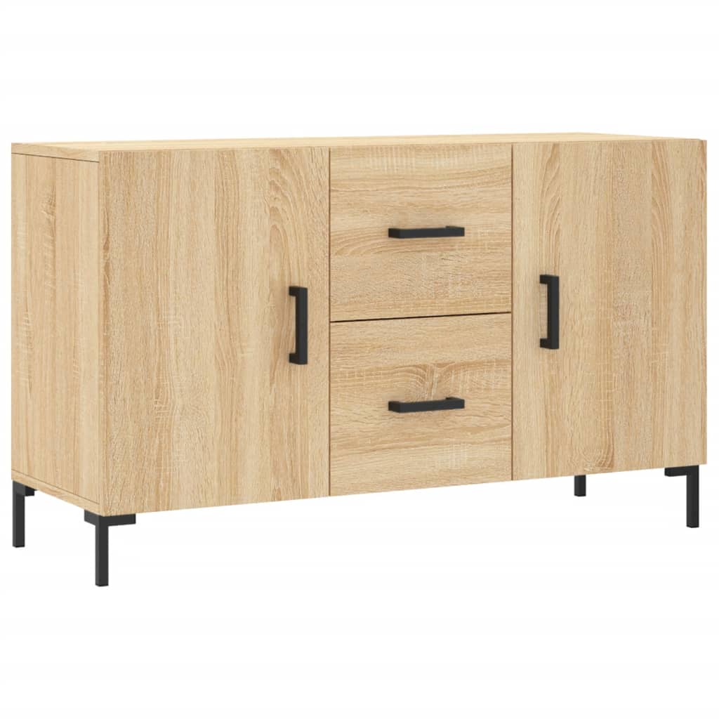 vidaXL Komoda, dąb sonoma, 100x36x60 cm, materiał drewnopochodny
