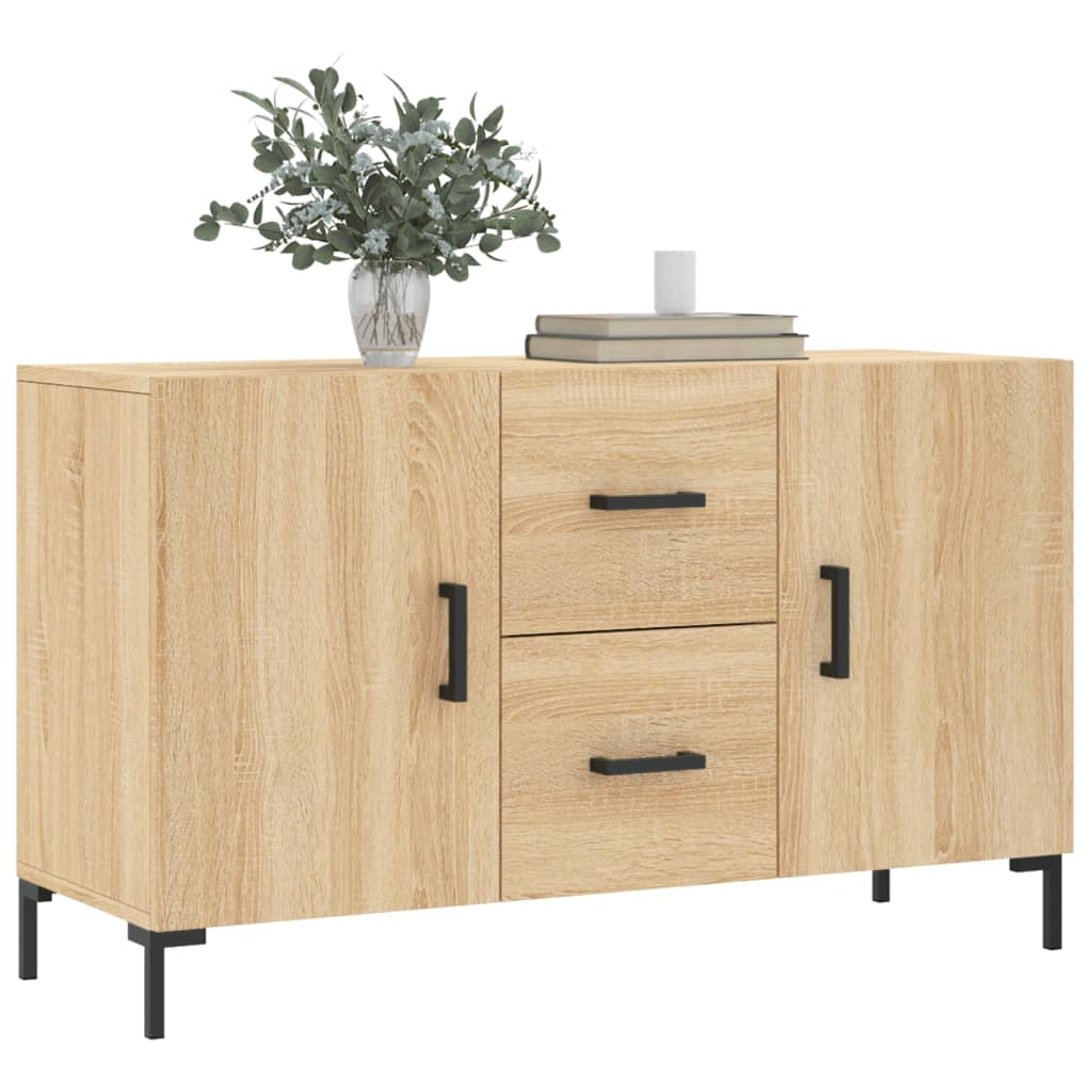 vidaXL Komoda, dąb sonoma, 100x36x60 cm, materiał drewnopochodny