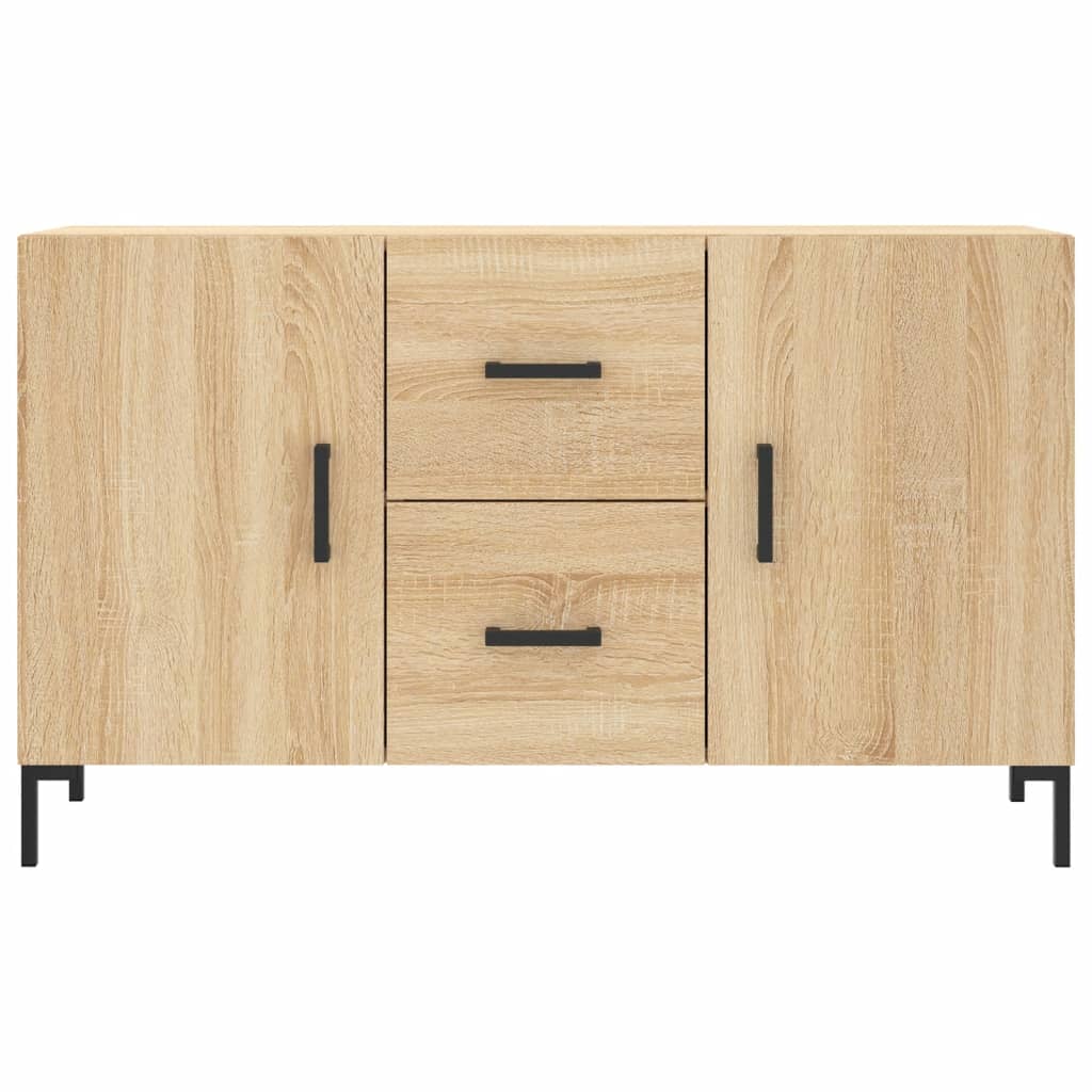 vidaXL Komoda, dąb sonoma, 100x36x60 cm, materiał drewnopochodny