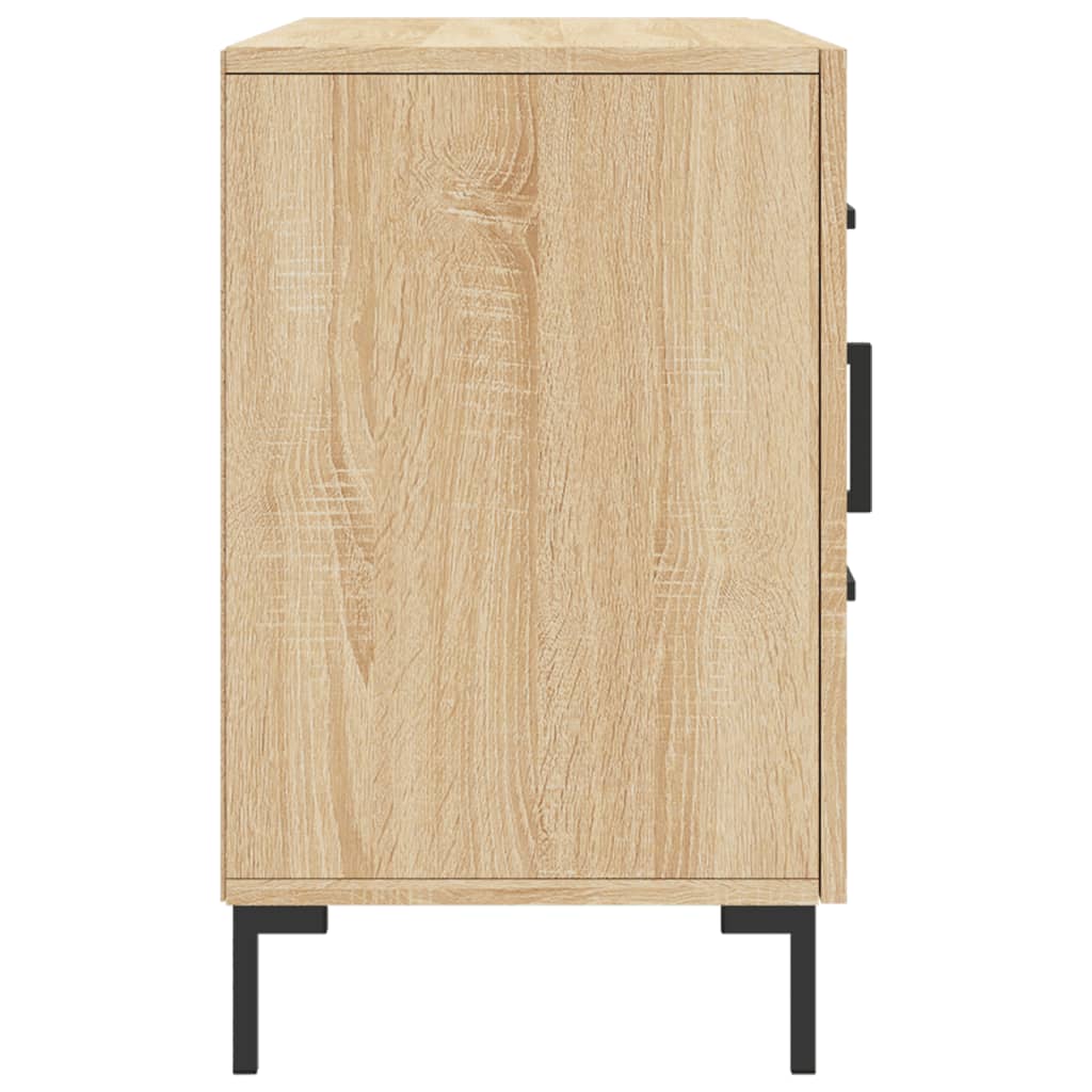 vidaXL Komoda, dąb sonoma, 100x36x60 cm, materiał drewnopochodny