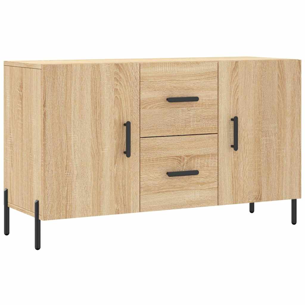 vidaXL Komoda, dąb sonoma, 100x36x60 cm, materiał drewnopochodny