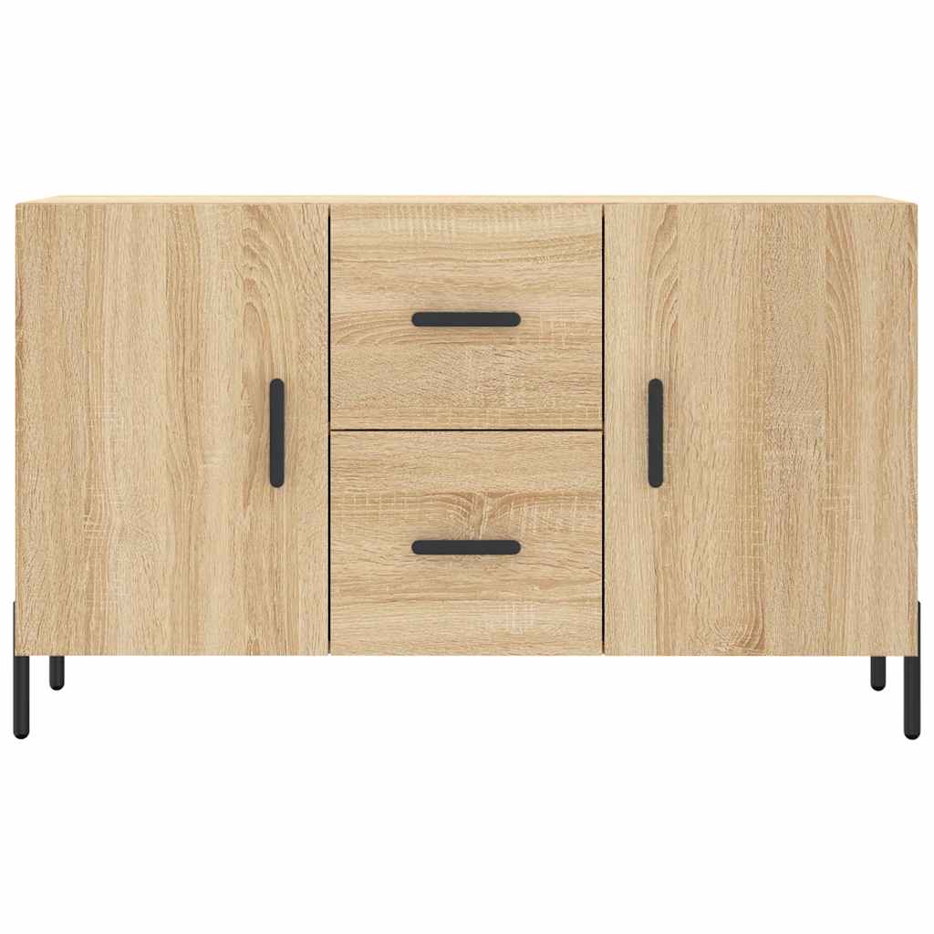 vidaXL Komoda, dąb sonoma, 100x36x60 cm, materiał drewnopochodny
