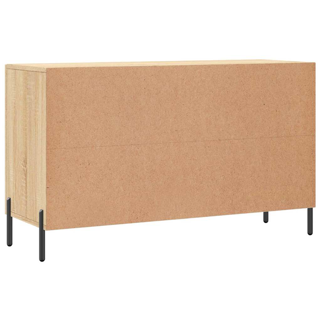 vidaXL Komoda, dąb sonoma, 100x36x60 cm, materiał drewnopochodny