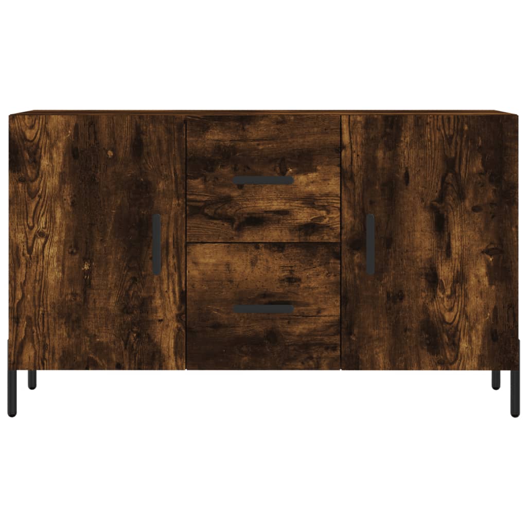 vidaXL Szafka, przydymiony dąb, 100x36x60 cm, materiał drewnopochodny