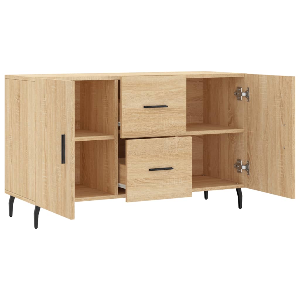 vidaXL Komoda, dąb sonoma, 100x36x60 cm, materiał drewnopochodny