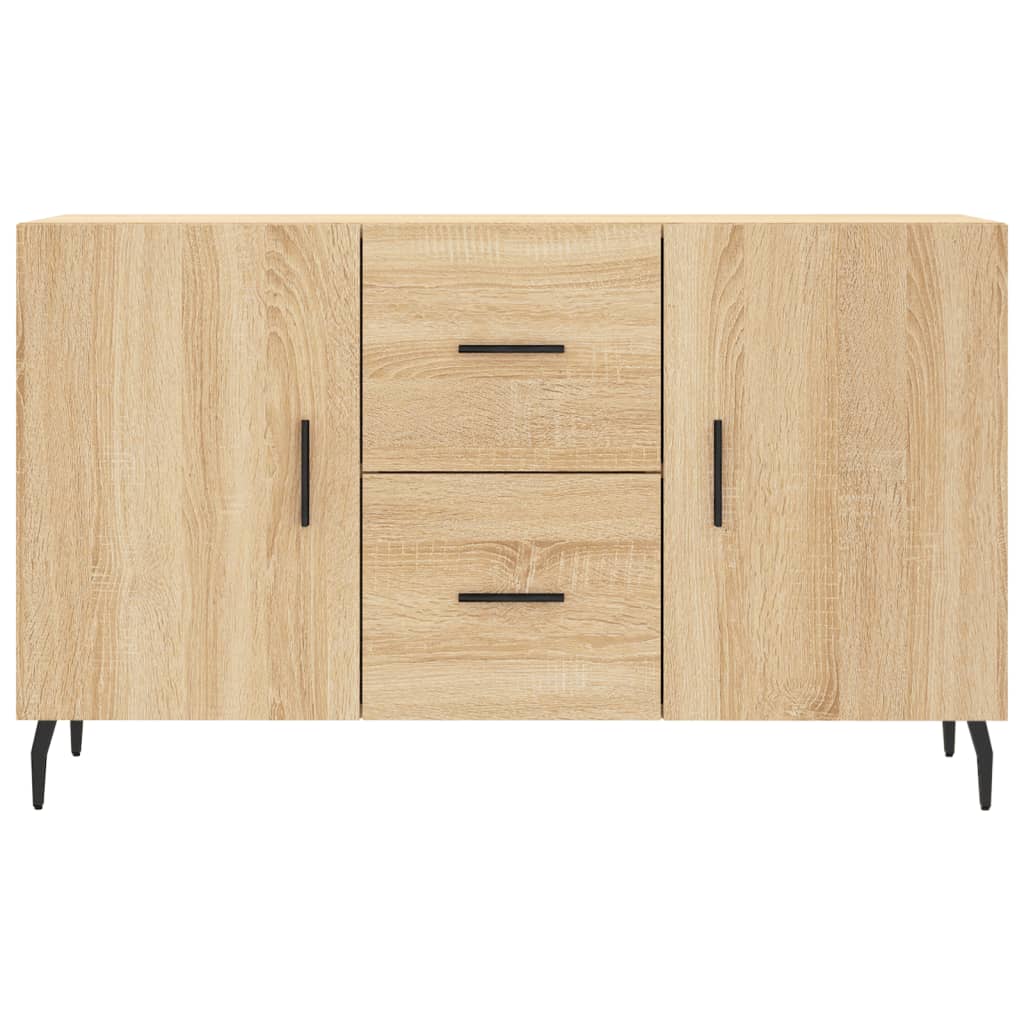 vidaXL Komoda, dąb sonoma, 100x36x60 cm, materiał drewnopochodny