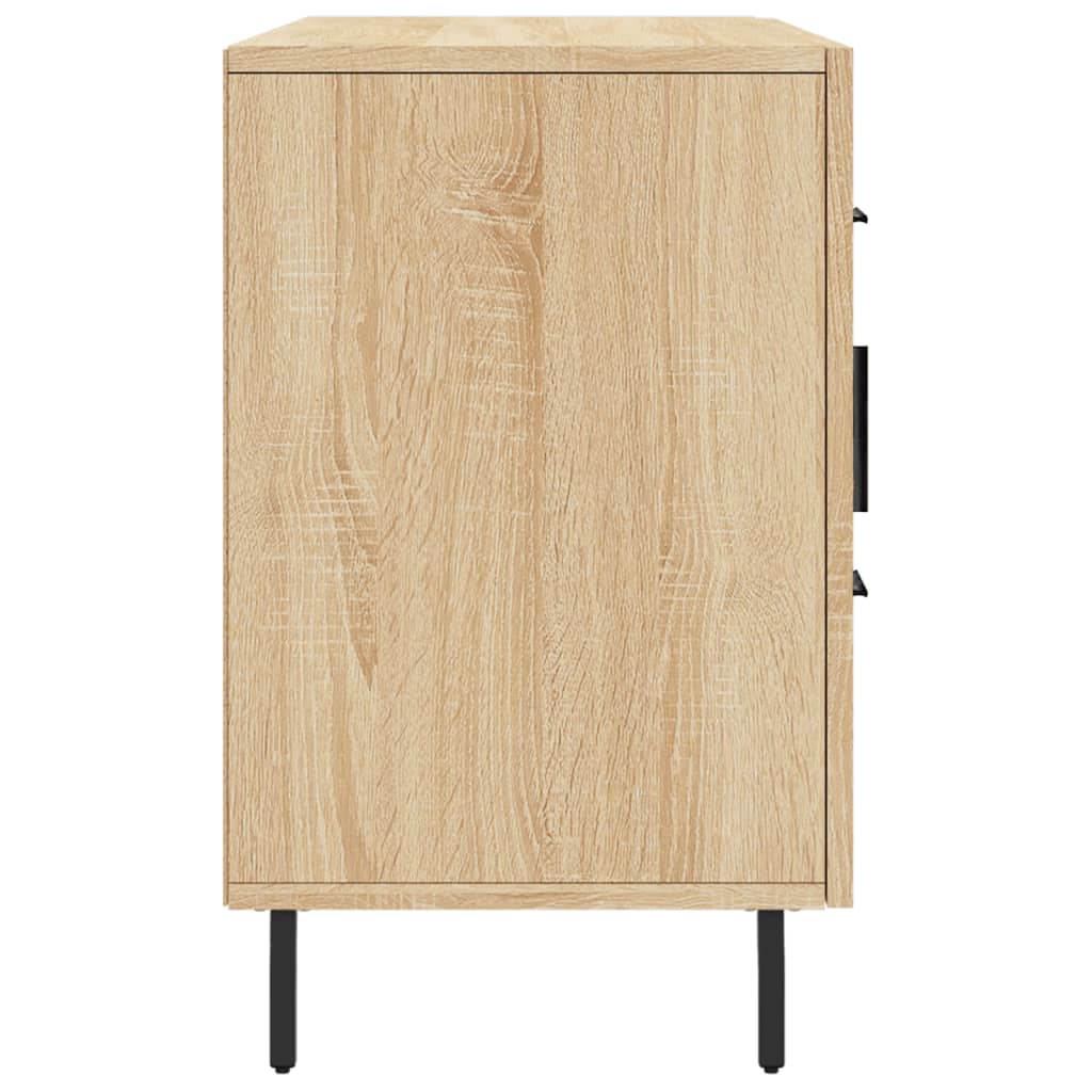 vidaXL Komoda, dąb sonoma, 100x36x60 cm, materiał drewnopochodny