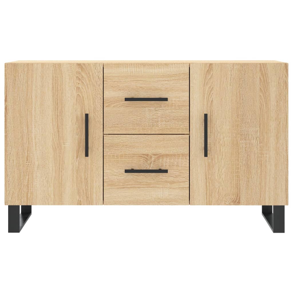 vidaXL Komoda, dąb sonoma, 100x36x60 cm, materiał drewnopochodny