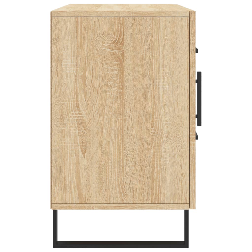 vidaXL Komoda, dąb sonoma, 100x36x60 cm, materiał drewnopochodny