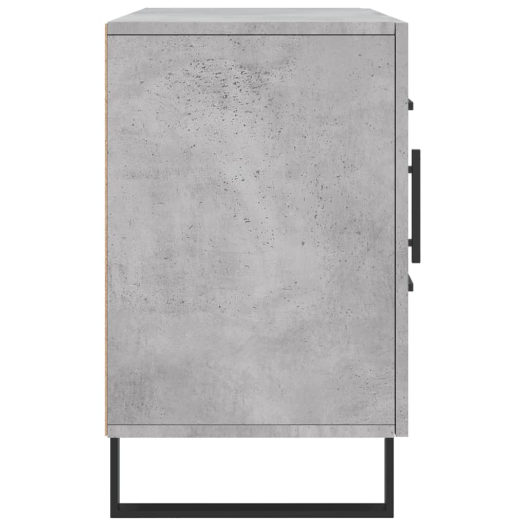 vidaXL Komoda, szarość betonu, 100x36x60 cm, materiał drewnopochodny