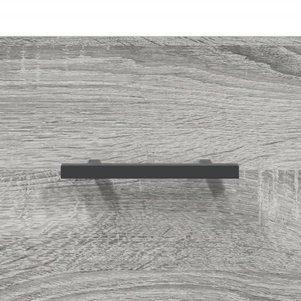 vidaXL Komoda, szary dąb sonoma, 100x36x60 cm, materiał drewnopochodny