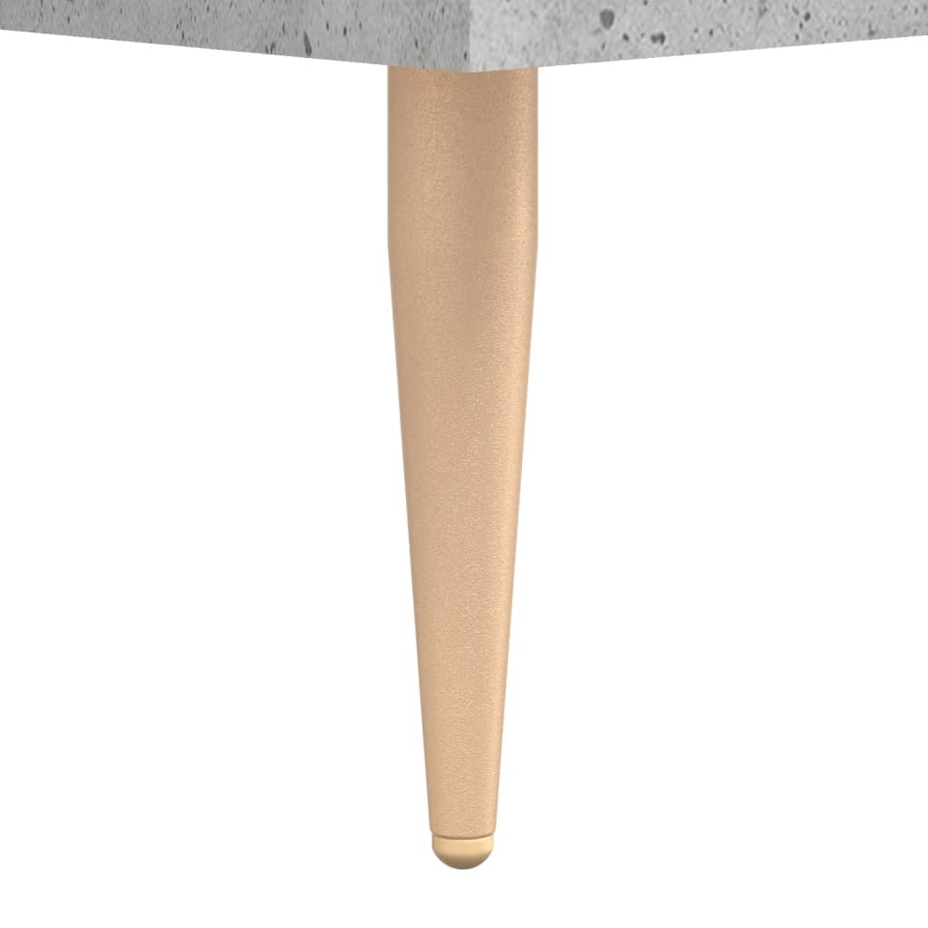 vidaXL Szafka pod TV, szarość betonu, 80x36x50 cm