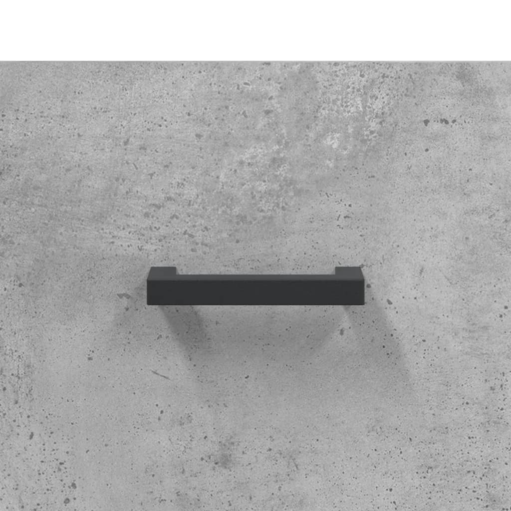 vidaXL Szafka pod TV, szarość betonu, 80x36x50 cm