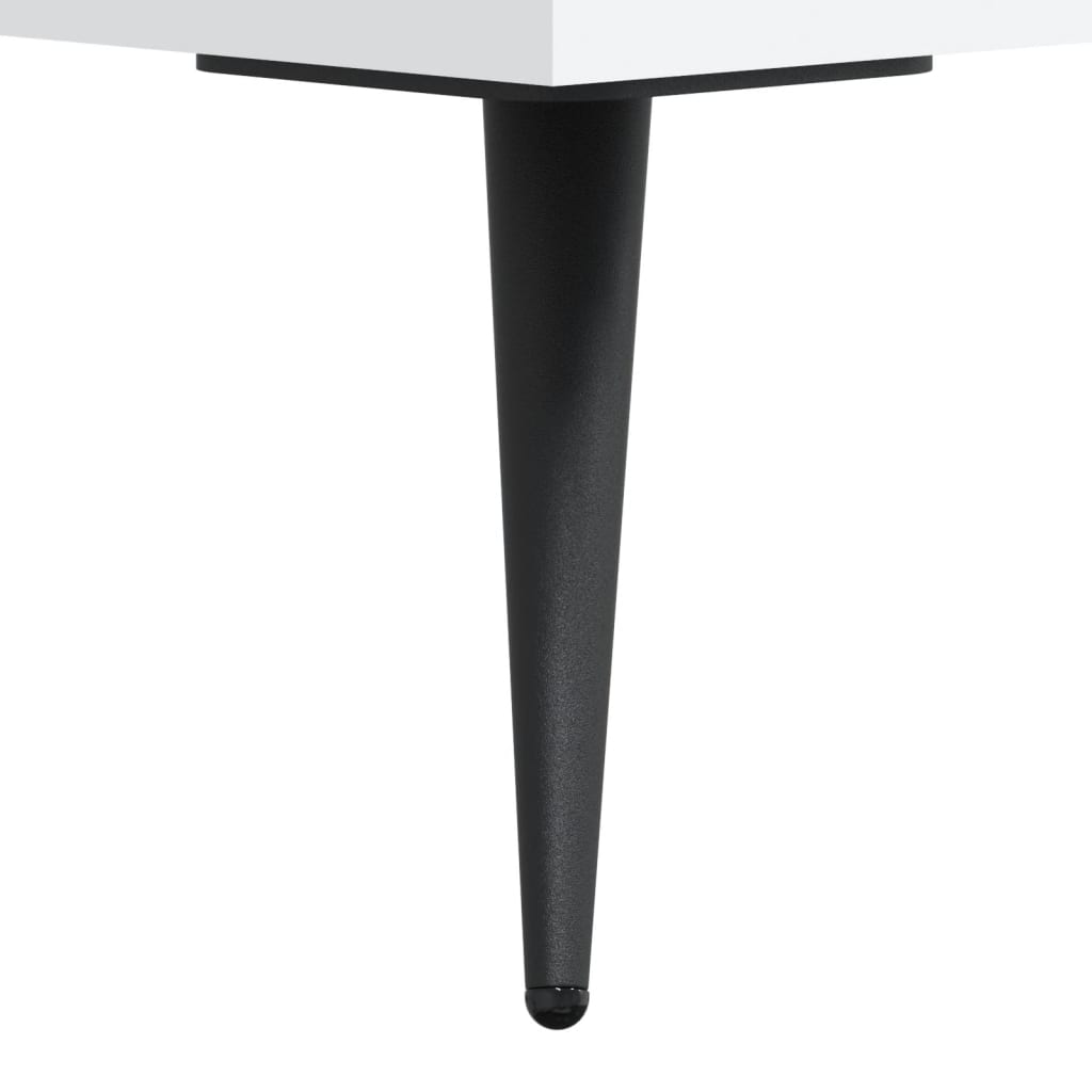 vidaXL Szafka pod TV, biała, 150x30x50 cm, materiał drewnopochodny