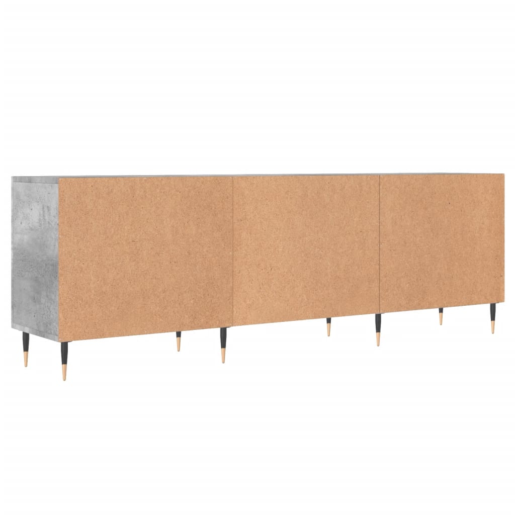 vidaXL Szafka pod TV, szarość betonu, 150x30x50 cm