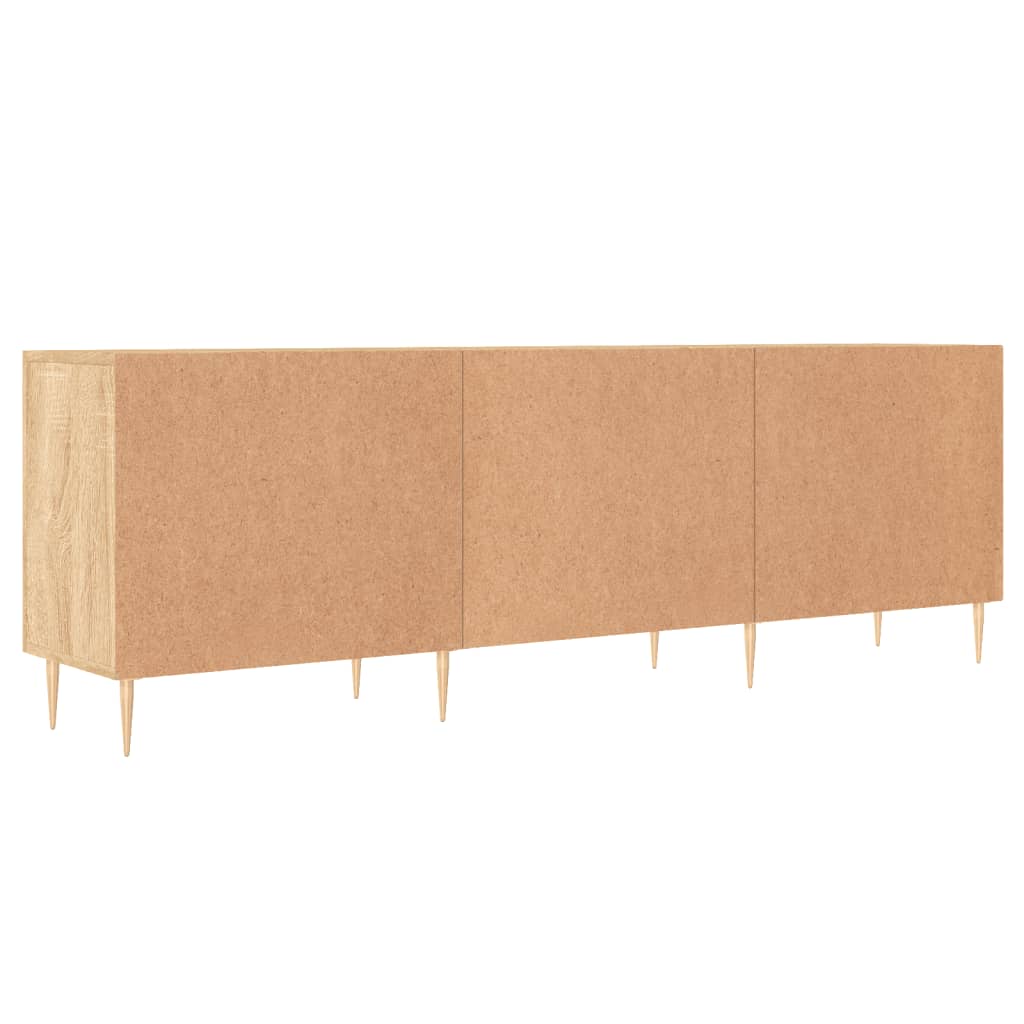 vidaXL Szafka TV, dąb sonoma, 150x30x50 cm, materiał drewnopochodny
