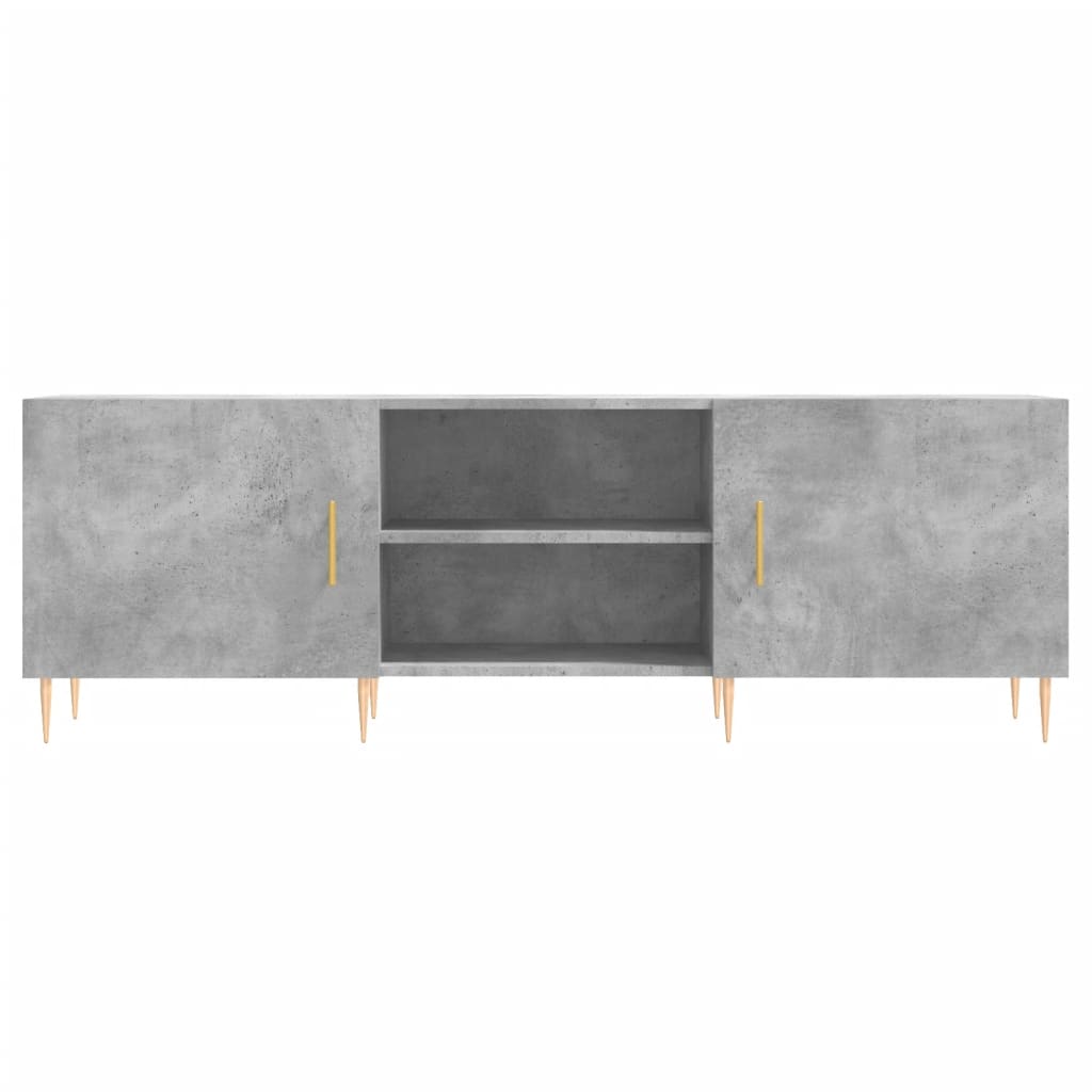 vidaXL Szafka pod TV, szarość betonu, 150x30x50 cm
