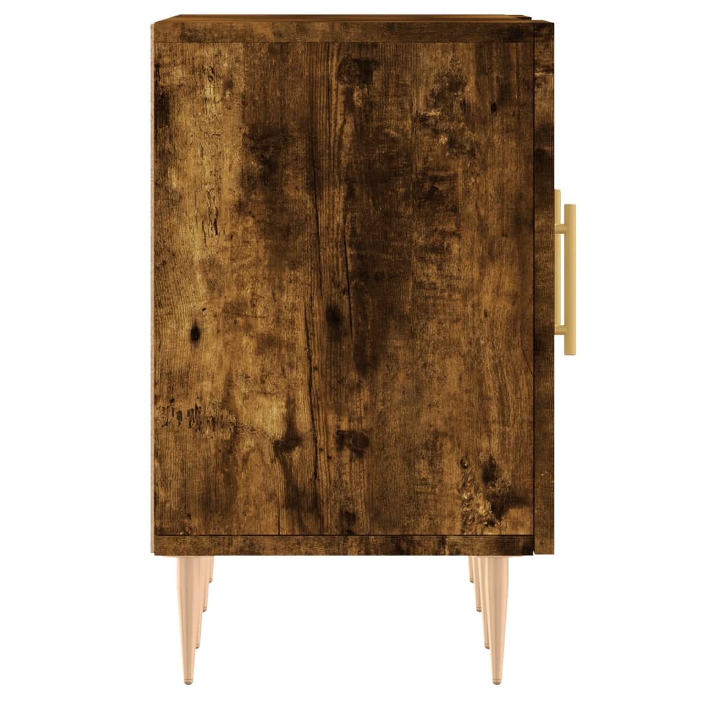 vidaXL Szafka pod telewizor, przydymiony dąb, 150x30x50 cm