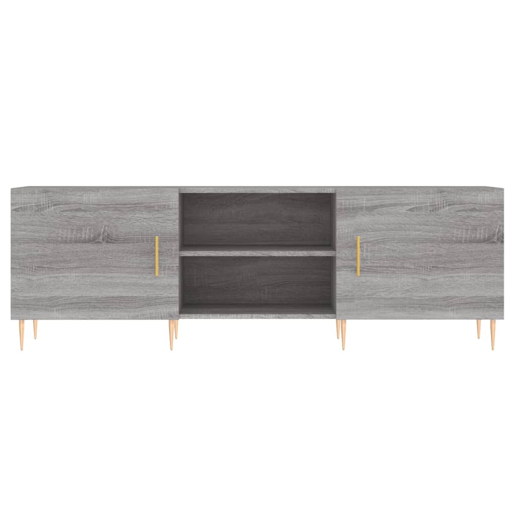 vidaXL Szafka pod telewizor, szary dąb sonoma, 150x30x50 cm