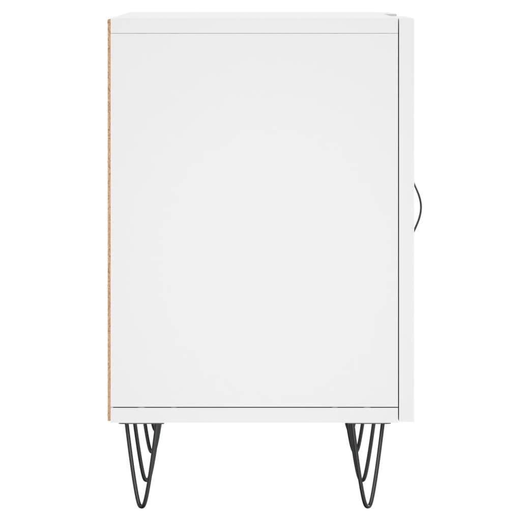 vidaXL Szafka pod TV, biała, 150x30x50 cm, materiał drewnopochodny