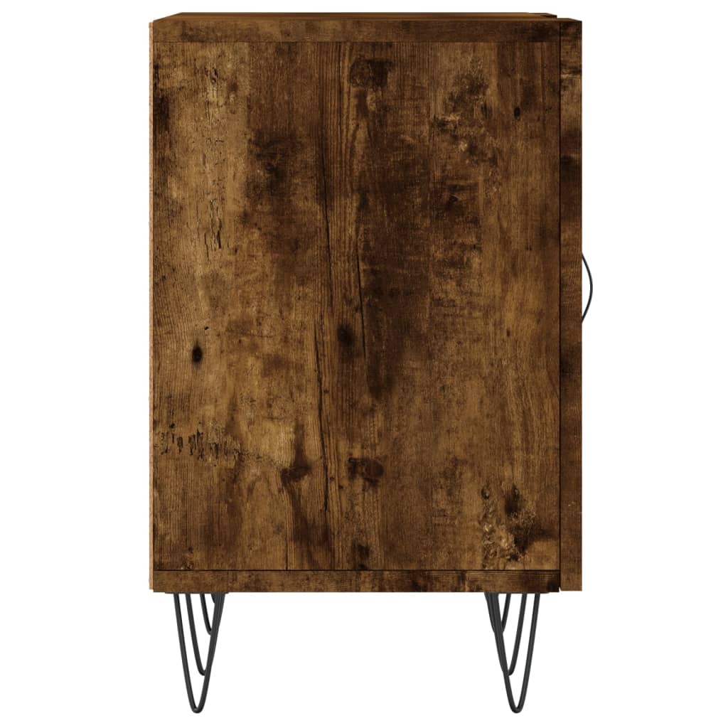 vidaXL Szafka pod telewizor, przydymiony dąb, 150x30x50 cm