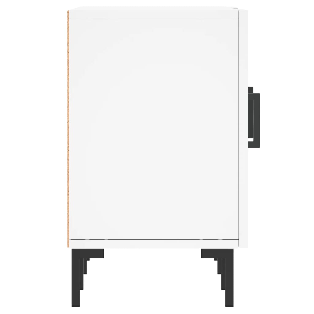 vidaXL Szafka pod TV, biała, 150x30x50 cm, materiał drewnopochodny
