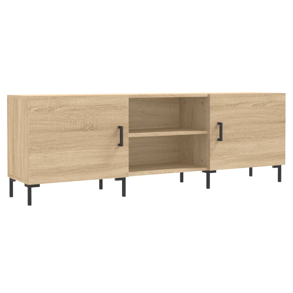 vidaXL Szafka TV, dąb sonoma, 150x30x50 cm, materiał drewnopochodny