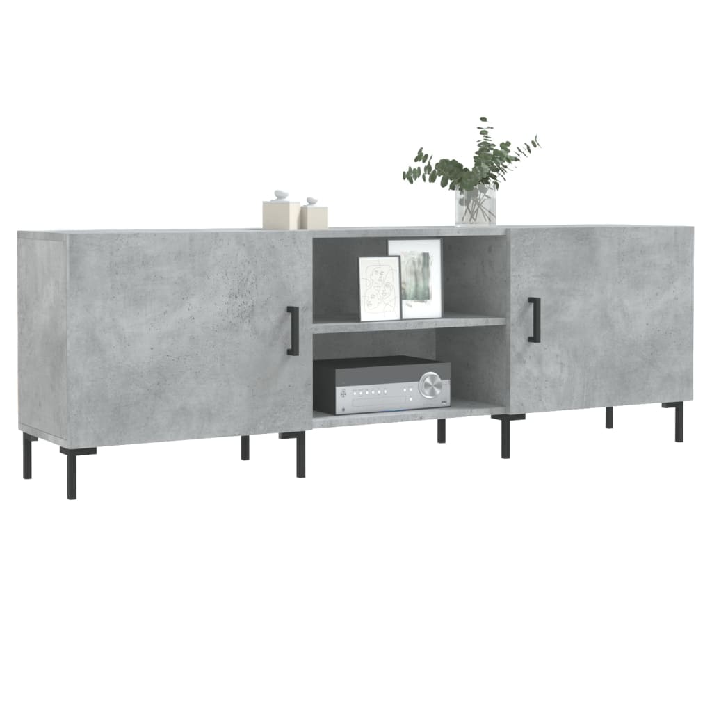 vidaXL Szafka pod TV, szarość betonu, 150x30x50 cm