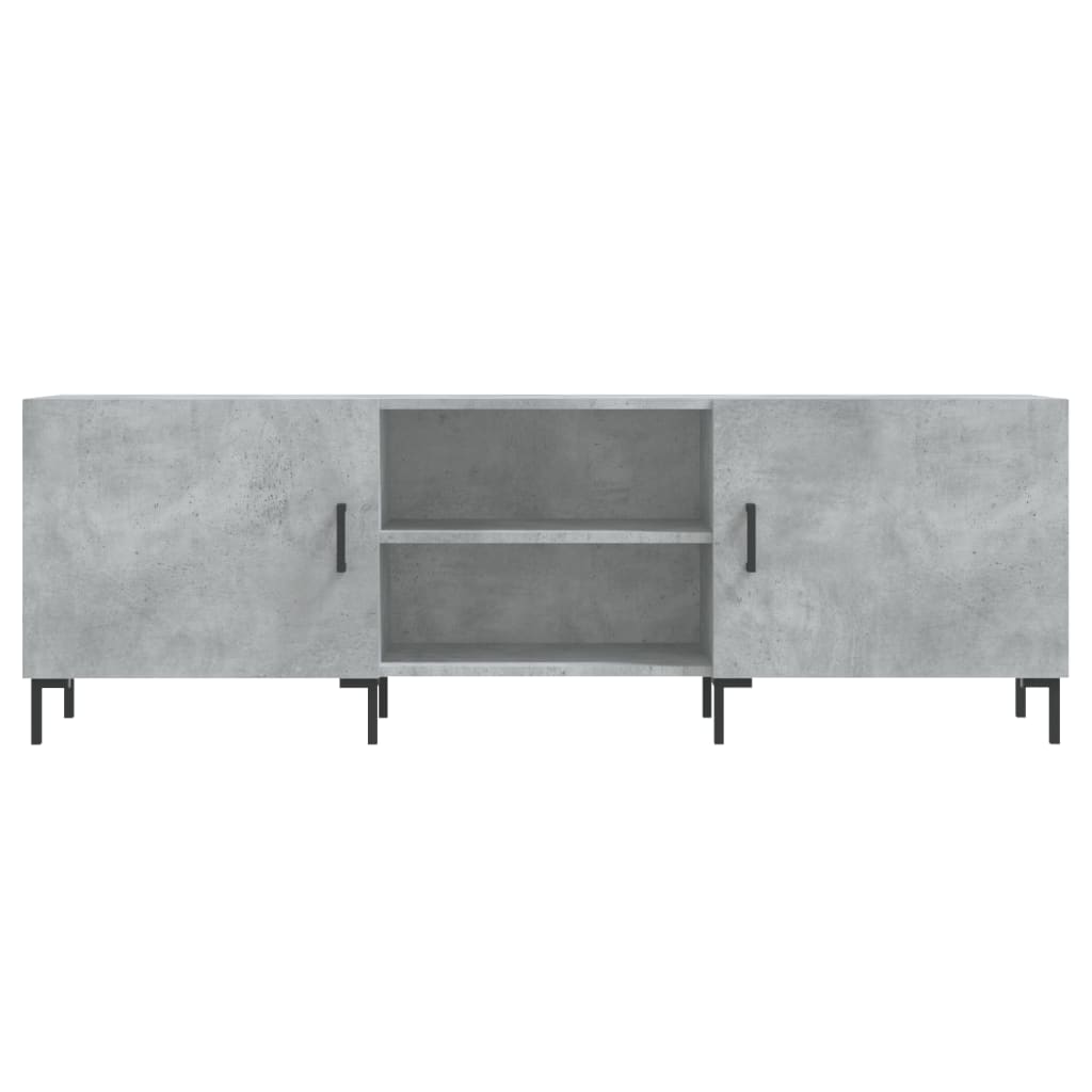 vidaXL Szafka pod TV, szarość betonu, 150x30x50 cm