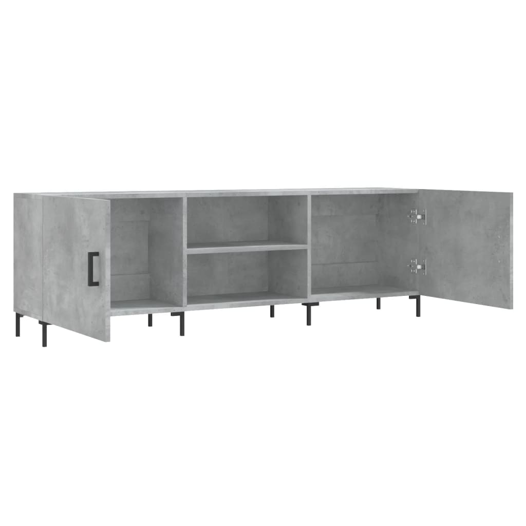 vidaXL Szafka pod TV, szarość betonu, 150x30x50 cm