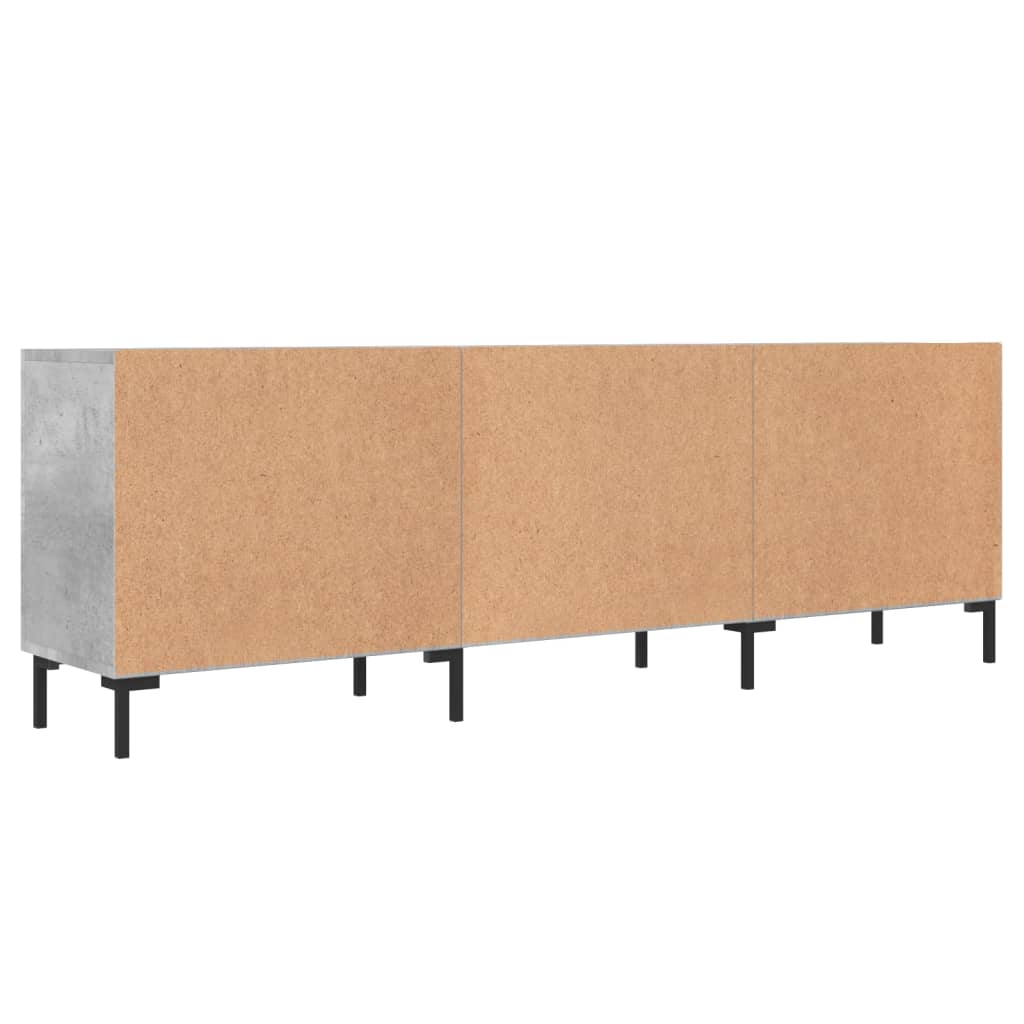 vidaXL Szafka pod TV, szarość betonu, 150x30x50 cm