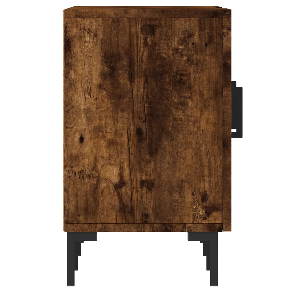 vidaXL Szafka pod telewizor, przydymiony dąb, 150x30x50 cm