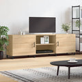 vidaXL Szafka TV, dąb sonoma, 150x30x50 cm, materiał drewnopochodny