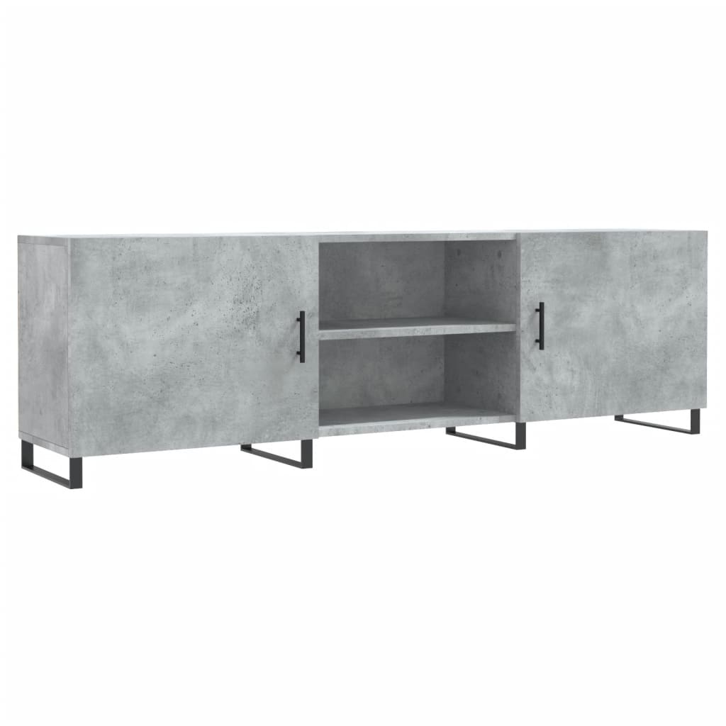 vidaXL Szafka pod TV, szarość betonu, 150x30x50 cm