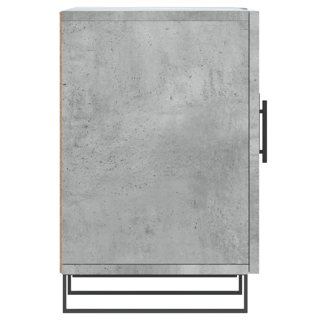 vidaXL Szafka pod TV, szarość betonu, 150x30x50 cm