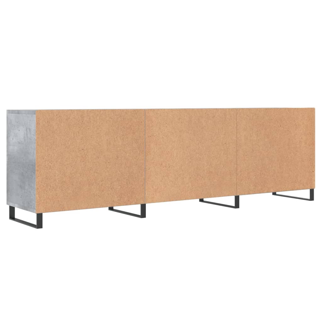 vidaXL Szafka pod TV, szarość betonu, 150x30x50 cm