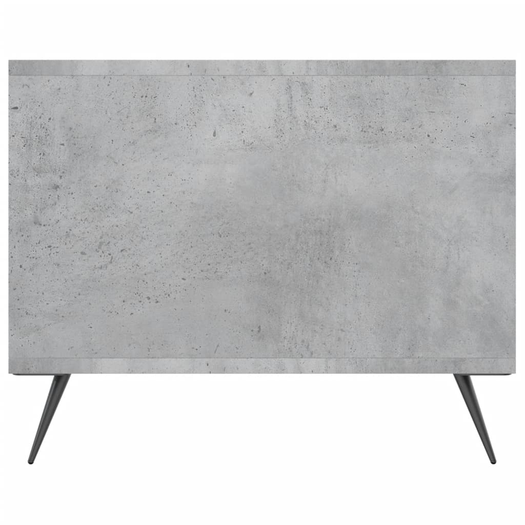 vidaXL Stolik kawowy, szarość betonu, 102x50x40 cm