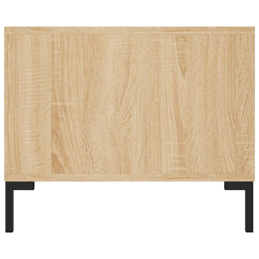 vidaXL Stolik kawowy, dąb sonoma, 102x50x40cm, materiał drewnopochodny