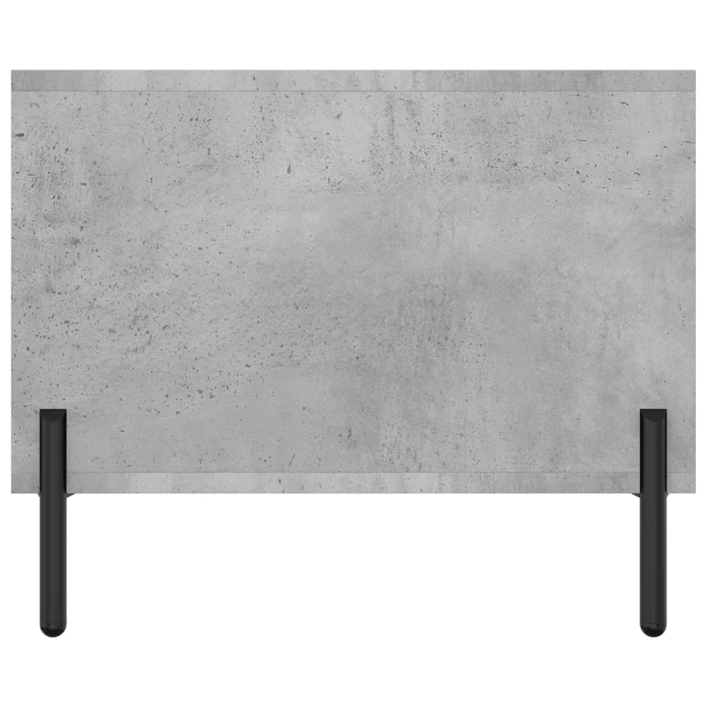 vidaXL Stolik kawowy, szarość betonu, 102x50x40 cm