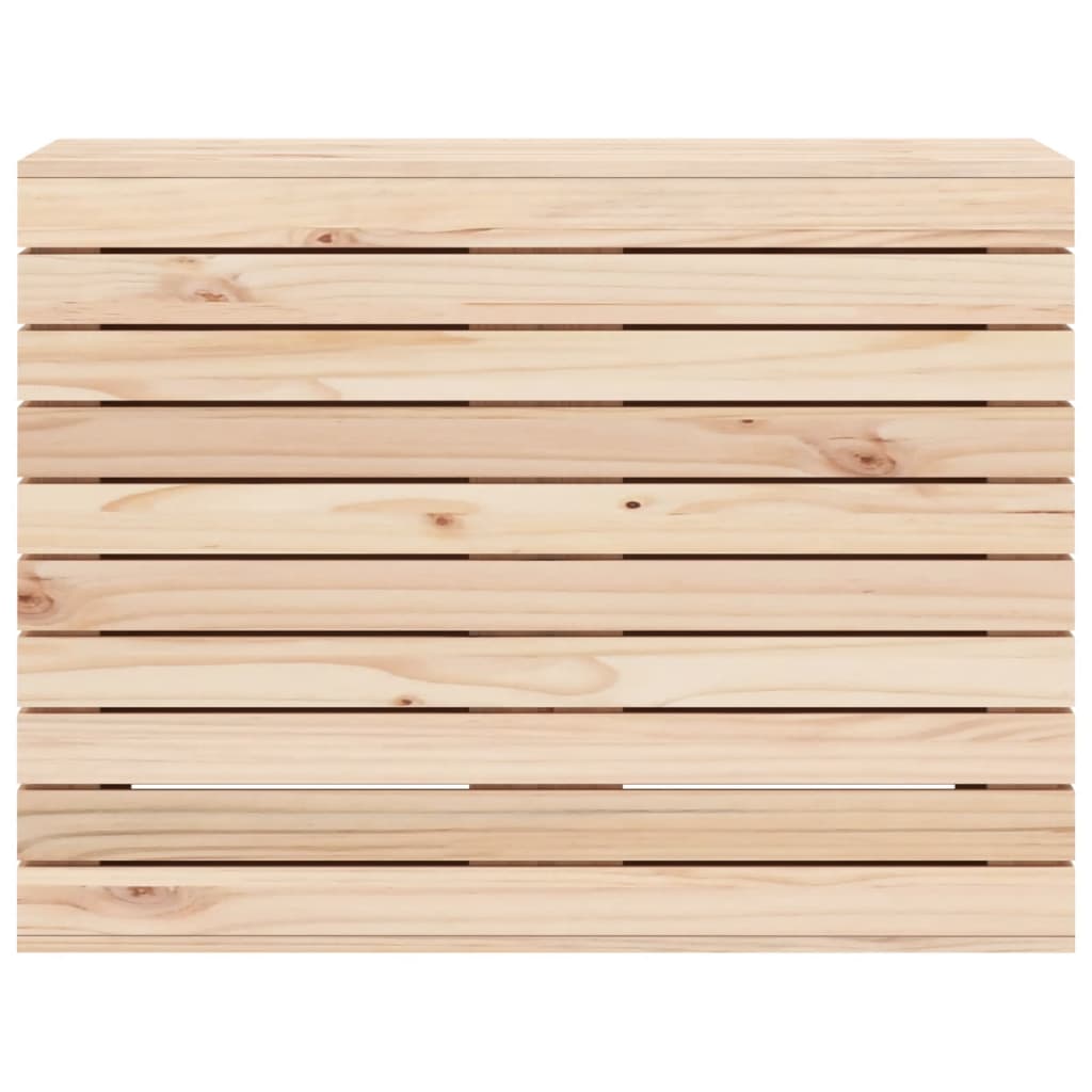 vidaXL Kosz na pranie, 88,5x44x66 cm, lite drewno sosnowe