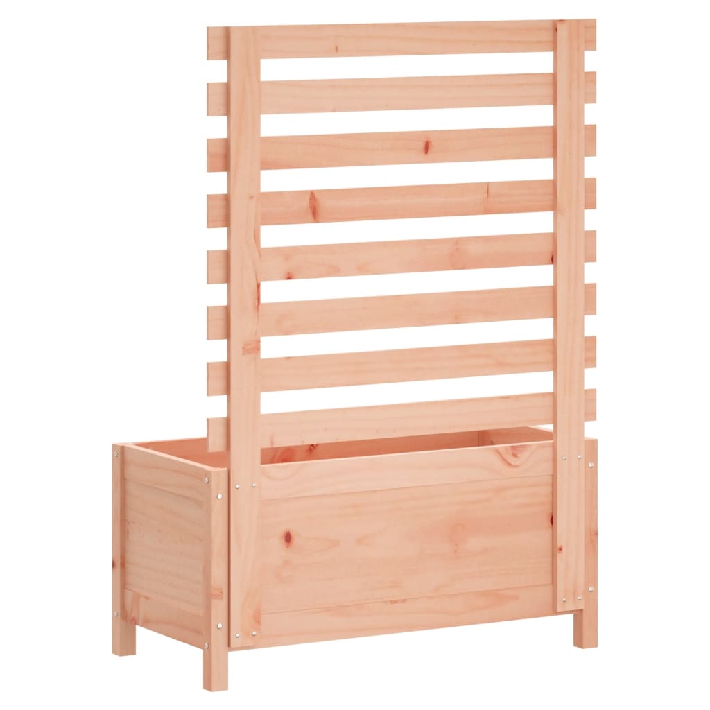 vidaXL Donica ogrodowa z trejażem, 79x39,5x114 cm, drewno daglezjowe
